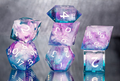 Dreamscape - 7 Piece Handmade Resin Dice