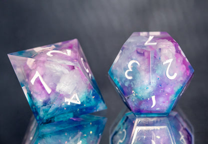 Dreamscape - 7 Piece Handmade Resin Dice