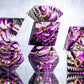 Ace Pride Dirty Pour: 7 Piece Handmade Resin Dice