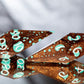 Rust and Patina - 7 Piece Handmade Resin Dice