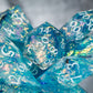 Ice Knife - 7 Piece Handmade Resin Dice