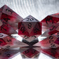 Vampiric - 7 Piece Handmade Resin Dice
