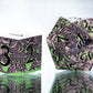 Ectoplasm: 7 Piece Handmade Resin Dice