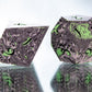 Ectoplasm: 7 Piece Handmade Resin Dice