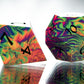 Radical Rainbow - 7 Piece Handmade Resin Dice