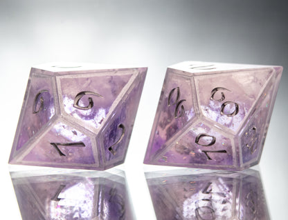 Arcane Clouds - 7 Piece Handmade Resin Dice