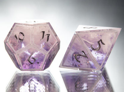 Arcane Clouds - 7 Piece Handmade Resin Dice