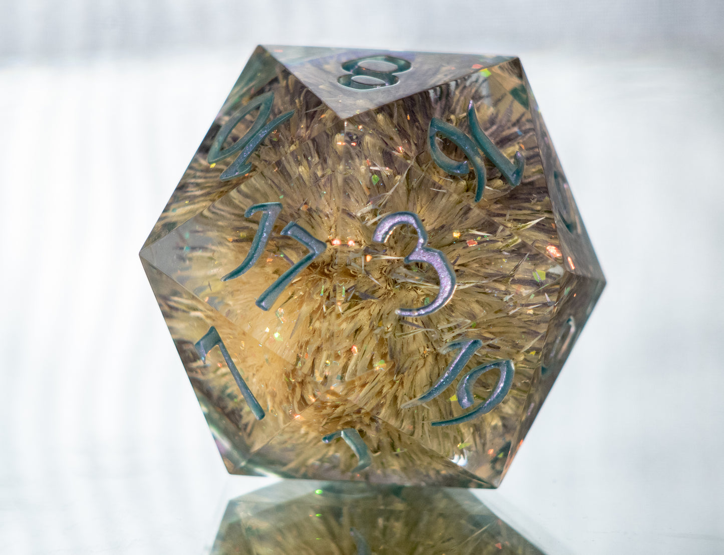 Thistle for Your Thoughts - Oversized Extra Large D20