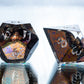 Rusted Remains - 7 Piece Handmade Resin Dice