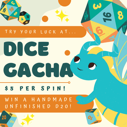 Raw D20 Gachapon Spin